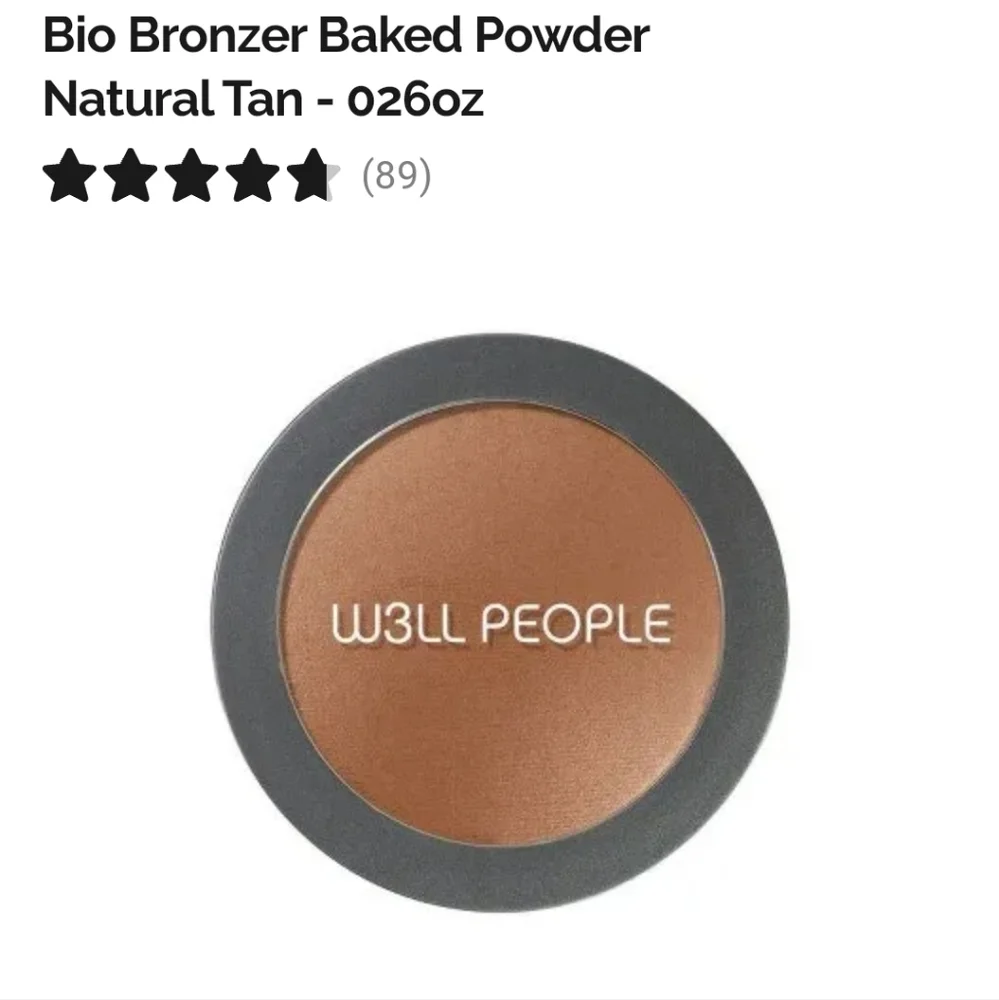 W3LL People Mini Bio Bronzer powder in Natural Tan‎